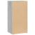 Bibliotecă, gri sonoma, 40x30x77 cm, lemn prelucrat GartenMobel Dekor