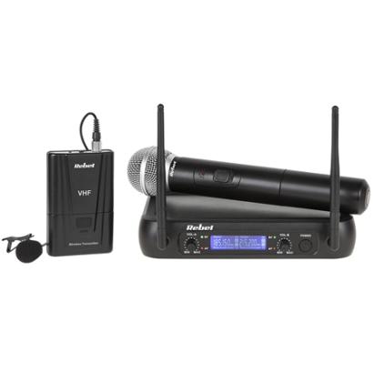 SET DOUA MICROFOANE (MANA + CLIP) VHF REBEL EuroGoods Quality