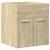 Set mobilier de baie, 3 piese, stejar sonoma, lemn prelucrat GartenMobel Dekor