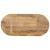 Blat de masă oval, 80x40x3,8 cm, lemn masiv de mango GartenMobel Dekor