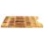 Blat birou cu decupaj curbat 80x50x2,5 cm lemn masiv mango brut GartenMobel Dekor