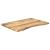 Blat birou cu decupaj curbat 90x50x2,5 cm lemn masiv mango brut GartenMobel Dekor
