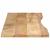 Blat birou cu decupaj curbat 160x50x2,5cm lemn masiv mango brut GartenMobel Dekor