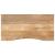 Blat birou cu decupaj curbat 120x60x2,5 cm lemn masiv mango GartenMobel Dekor