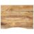 Blat birou cu decupaj curbat 100x80x2,5cm lemn masiv mango brut GartenMobel Dekor