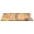 Blat birou cu decupaj curbat 100x80x2,5cm lemn masiv mango brut GartenMobel Dekor