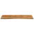Blat birou cu decupaj curbat 110x50x2,5cm lemn masiv mango brut GartenMobel Dekor