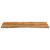 Blat birou cu decupaj curbat 120x50x2,5cm lemn masiv mango brut GartenMobel Dekor