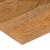 Blat birou cu decupaj curbat 120x50x2,5cm lemn masiv mango brut GartenMobel Dekor