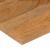 Blat birou cu decupaj curbat 80x60x2,5 cm lemn masiv mango brut GartenMobel Dekor