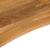 Blat birou cu decupaj curbat 100x80x2,5cm lemn masiv mango brut GartenMobel Dekor