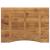 Blat birou cu decupaj curbat 110x80x2,5cm lemn masiv mango brut GartenMobel Dekor