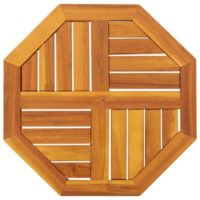 Blat de masă, 50x50x2 cm, octogonal, lemn masiv acacia GartenMobel Dekor