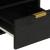 Dulap TV, negru, 70x33x46 cm, lemn prelucrat GartenMobel Dekor