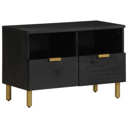 Dulap TV, negru, 70x33x46 cm, lemn prelucrat GartenMobel Dekor