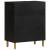 Dulap, negru, 60x33x75 cm, lemn prelucrat GartenMobel Dekor
