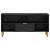 Dulap TV, negru, 100x33x46 cm, lemn prelucrat GartenMobel Dekor