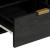 Dulap TV, negru, 100x33x46 cm, lemn prelucrat GartenMobel Dekor