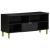 Dulap TV, negru, 100x33x46 cm, lemn prelucrat GartenMobel Dekor
