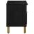 Dulap TV, negru, 80x33x46 cm, lemn prelucrat GartenMobel Dekor
