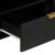 Dulap TV, negru, 80x33x46 cm, lemn prelucrat GartenMobel Dekor