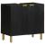 Dulap chiuveta de baie, negru, 62x33x58 cm, lemn prelucrat GartenMobel Dekor