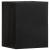 Dulap suspendat de baie, negru, 38x33x48 cm, lemn prelucrat GartenMobel Dekor