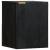 Dulap suspendat de baie, negru, 38x33x48 cm, lemn prelucrat GartenMobel Dekor