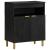 Dulap, negru, 60x33x75 cm, lemn prelucrat GartenMobel Dekor