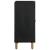 Dulap, negru, 60x33x75 cm, lemn prelucrat GartenMobel Dekor