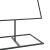 Brad de Crăciun din metal pentru decor, negru, 150 cm GartenMobel Dekor
