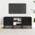 Dulap TV, negru, 100x35x41 cm, lemn prelucrat și metal GartenMobel Dekor