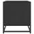 Dulap TV, negru, 120,5x40x46 cm, lemn prelucrat și metal GartenMobel Dekor