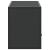 Dulap TV, negru, 100x31x39,5 cm, lemn prelucrat și metal GartenMobel Dekor