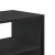 Dulap TV, negru, 100x31x39,5 cm, lemn prelucrat și metal GartenMobel Dekor