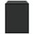 Dulap TV, negru, 100x31x39,5 cm, lemn prelucrat și metal GartenMobel Dekor