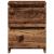Noptiere, 2 buc., lemn vechi, 30x30x40 cm, lemn prelucrat GartenMobel Dekor