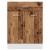 Dulap inferior cu sertar lemn vechi 60x46x81,5cm lemn prelucrat GartenMobel Dekor