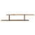 Raft TV cu montaj perete lemn vechi 125x18x23 cm lemn prelucrat GartenMobel Dekor