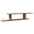 Raft TV cu montaj perete lemn vechi 125x18x23 cm lemn prelucrat GartenMobel Dekor