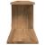 Raft TV montat pe perete stejar artizanal 125x18x23 cm lemn GartenMobel Dekor