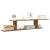 Raft TV montat pe perete stejar artizanal 125x18x23 cm lemn GartenMobel Dekor