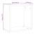 Rafturi de perete cub, 4 buc., lemn vechi, 30x15x30 cm lemn GartenMobel Dekor