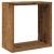 Rafturi de perete cub, 4 buc., lemn vechi, 30x15x30 cm lemn GartenMobel Dekor