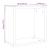 Rafturi de perete cub, 6 buc., lemn vechi, 30x15x30 cm lemn GartenMobel Dekor