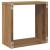 Rafturi de perete cub 4 buc. stejar artizanal, 30x15x30 cm lemn GartenMobel Dekor