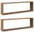 Rafturi de perete cub 2 buc. stejar artizanal 100x15x30 cm lemn GartenMobel Dekor