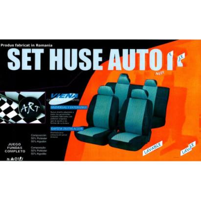Husa auto compatibile Dacia LODGY 2012-> 7 locuri din 9 piese NEFRACTIONATE. Calitate Premium Automotive TrustedCars