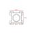 Mufa priza bricheta 120W 10A 12V incastrabila Cod: DS1201 Automotive TrustedCars
