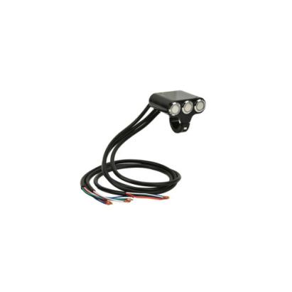 Intrerupator moto aluminiu cu 3 butoane Cod: WCC001 Automotive TrustedCars